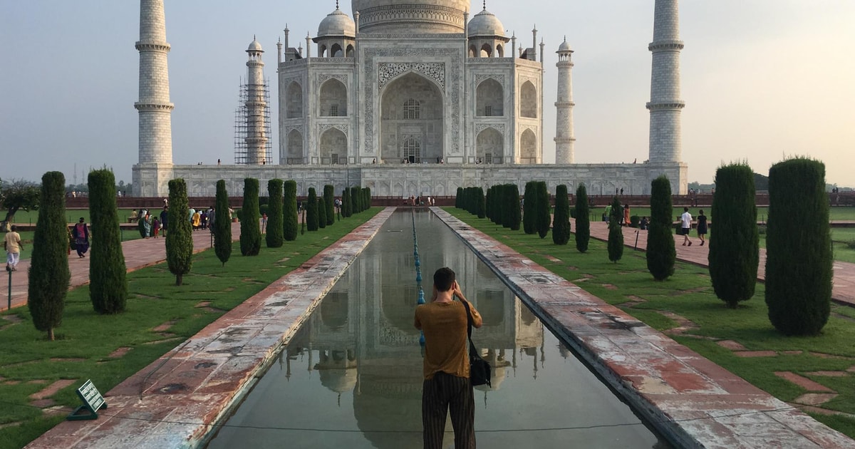 From Delhi Taj Mahal Agra Fort Fatehpur Sikri Tour By Car GetYourGuide