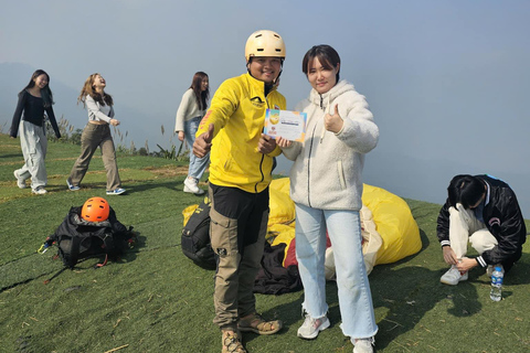 Hanoi Paragliding Tour - Roundtrip transfer from city Standard package – Round trip transfer from meeting point