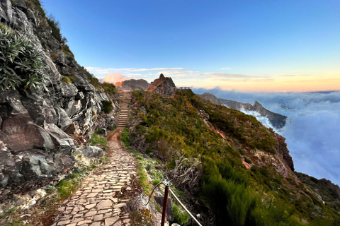 Pico Areeiro Zonsopgang + De trap naar de hemel + Levada Balcões