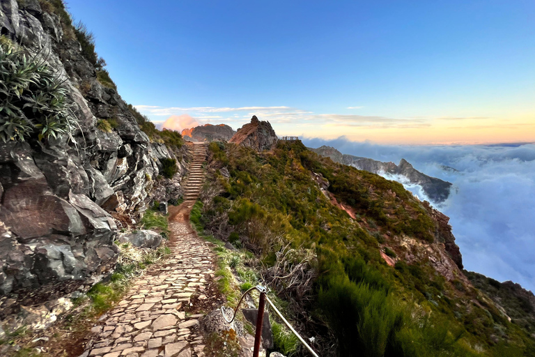 Pico Areeiro Zonsopgang + De trap naar de hemel + Levada Balcões