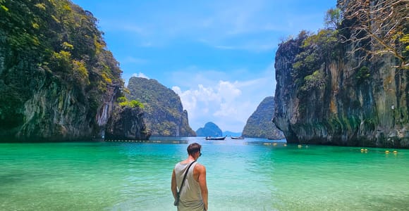 From Railay: Private Longtail Boat Island Hopping Tour