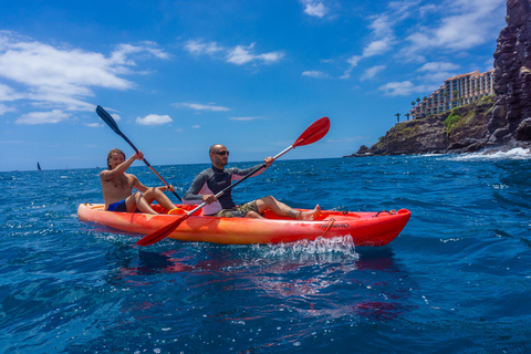 Funchal: KAYAK Rental or Guided tour with snorkeling Kayak GUIDED TOUR with snorkeling