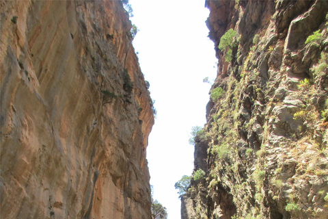 From Rethymno: Samaria Gorge Full-Day Trek with Pickup From Gerani, Petres, Dramia, Kavros, and Georgioupolis