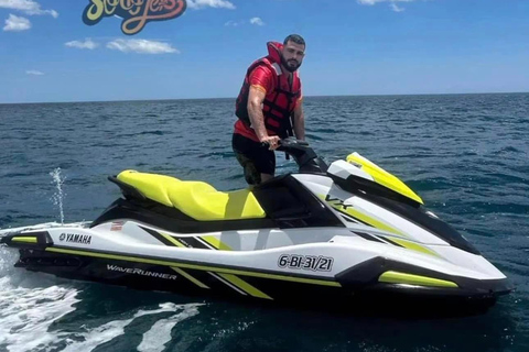 Jet Skiing in Sotogrande: No-License Jet Ski Rental + Guided Tour Jet Ski in Sotogrande: Jet Ski Rental without a License + Guided Tour