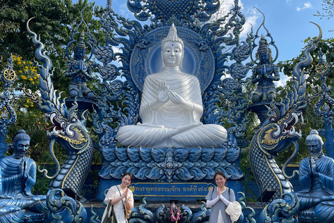 Private trip Chiang Rai Day trip, White Temple, Blue temple