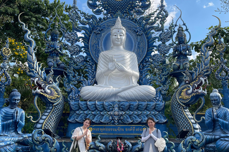 Private trip Chiang Rai Day trip, White Temple, Blue temple