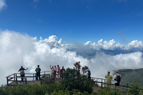 Chiang Mai: Excursión de un día al Parque Doi Inthanon con caminata por Kew Mae PanLa Visita Regular incluye Comida y Entradas