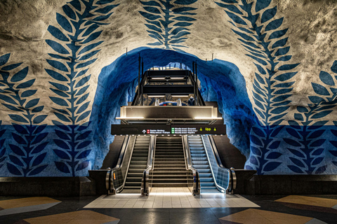 Stockholm: tour of the metro stations in English