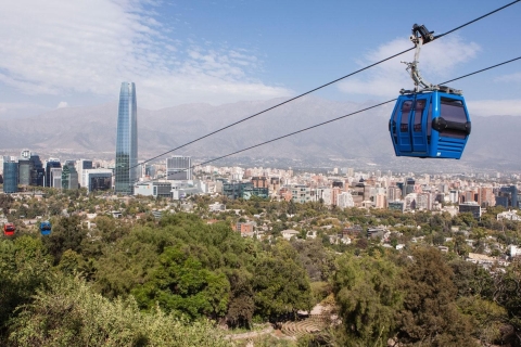 Santiago: Cable Car Admission Ticket