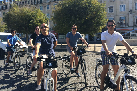 Lisbona centro: tour guidato di 3 ore in bici elettrica