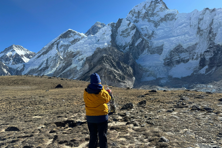 Everest Base Camp & Gokyo Lake Helicopter Flight landing Gokyo Lake Helicopter Flight Tour with Breakfast