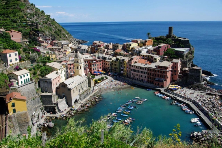 Ab Florenz: Cinque Terre - optionale Wanderung & MittagessenGruppentour auf Englisch mit Wanderung
