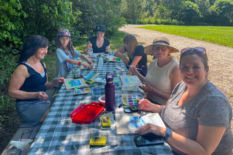 Québec City: Watercolor Workshop in the Heart of Nature Quebec City: Watercolor Workshop in the Great Outdoors