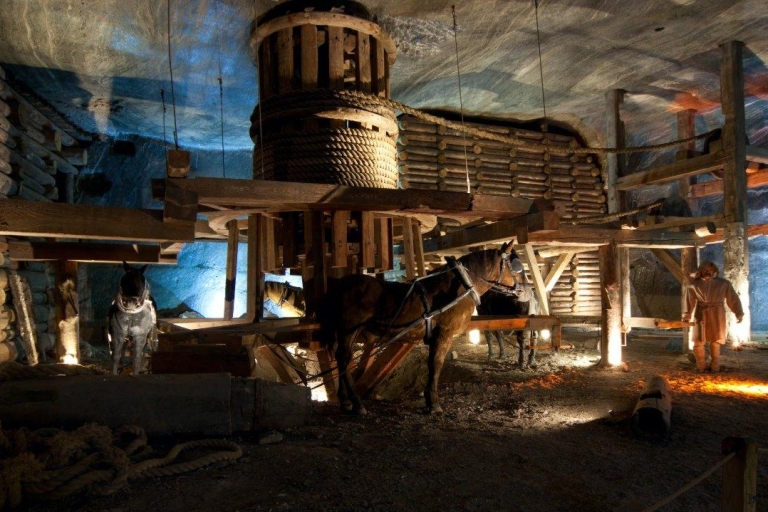 Desde Cracovia: Visita guiada a las minas de sal de WieliczkaVisita en alemán desde el punto de encuentro en Cracovia