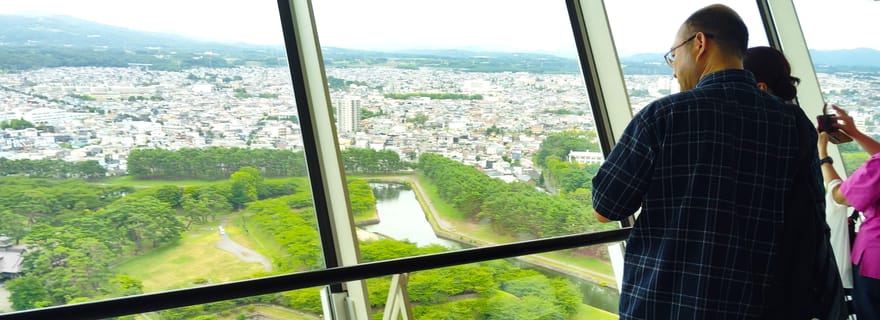 Hakodate : visite historique guidée du fort et de la tour de Goryokaku