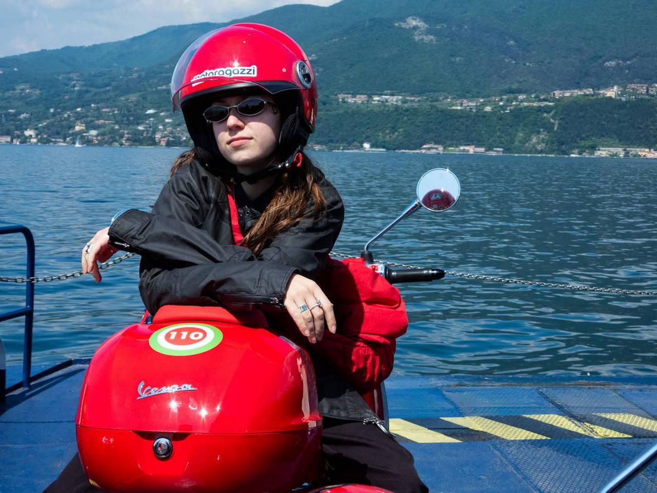 Bardolino: Geführte Vespa-Tour am Gardasee mit App