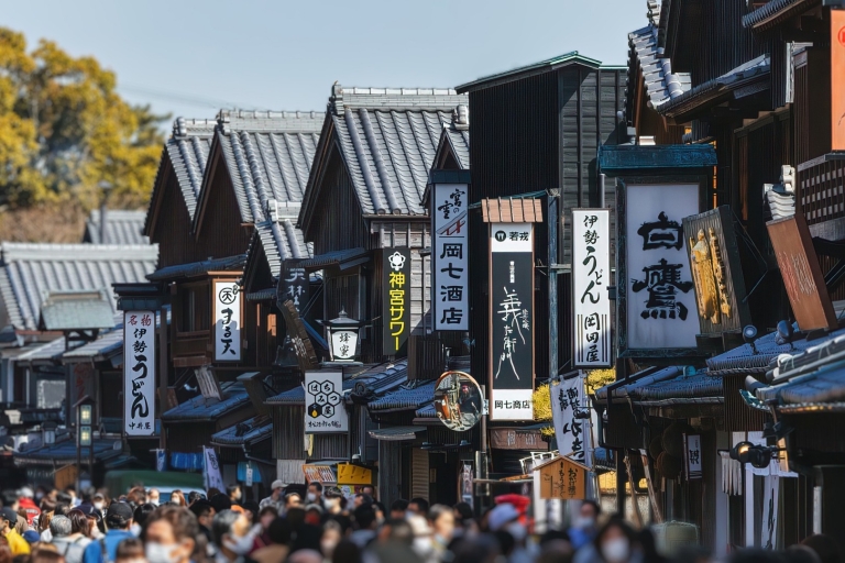 Desde Nagoya: Excursión de un día al Gran Santuario de IseAlmuerzo Udon
