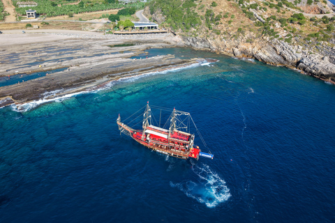 From Alanya: Gazipaşa Boat Tour with Lunch & Transfers