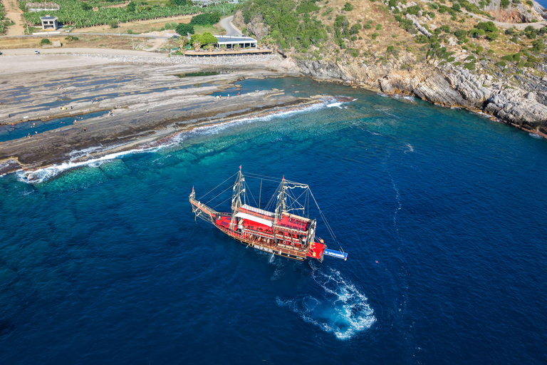 From Alanya: Gazipaşa Boat Tour with Lunch & Transfers