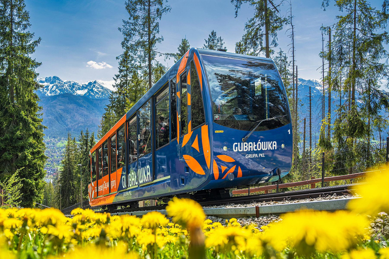 Cracóvia: Visita a Zakopane e às Termas com serviço de busca no hotel