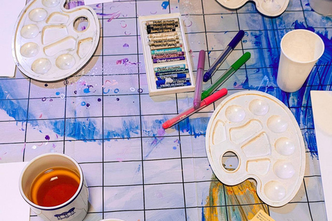 Łódź: English-Language Speak & Paint Workshop