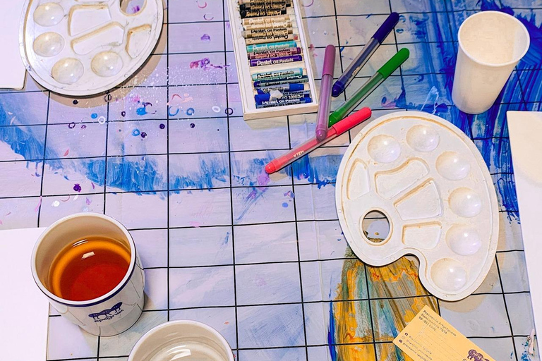 Łódź: English-Language Speak & Paint Workshop