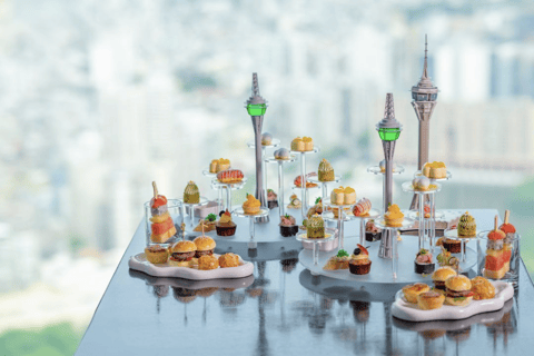 Macau: 360 Café Buffet Dining at Macau Tower with City Views 2026 Spring Promotion Dinner Buffet with OD Ticket - Adult