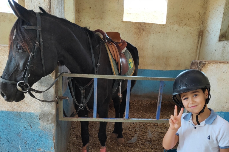 Randonnée à cheval dans le désert de Marrakech et la Palmeraie