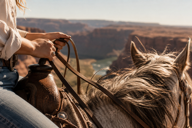 Arizona: Horseshoe Bend Horseback Trail Ride with Guide