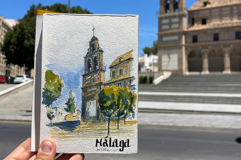 Tour e disegno a Malaga