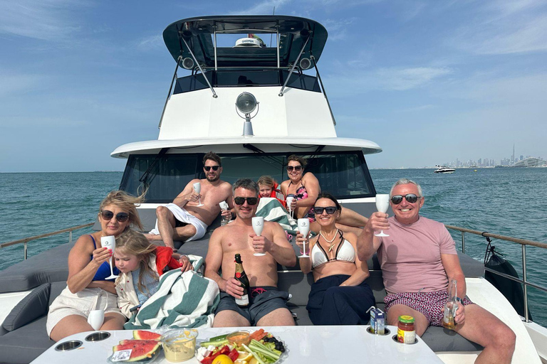Private Luxury Yacht Tour Dubai BEST VALUE: 3 Hours + Complimentary e-Shisha
