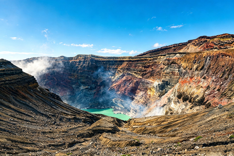 Fukuoka: Mt. Aso, Minamiasu Railway & Kumamoto Castle Tour