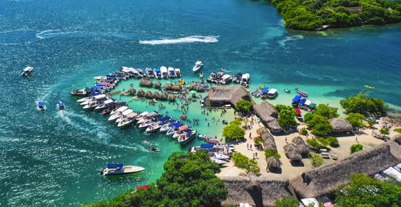 Cartagena: 5-Stop Rosario Islands Tour, Lunch, & Beach Clubs