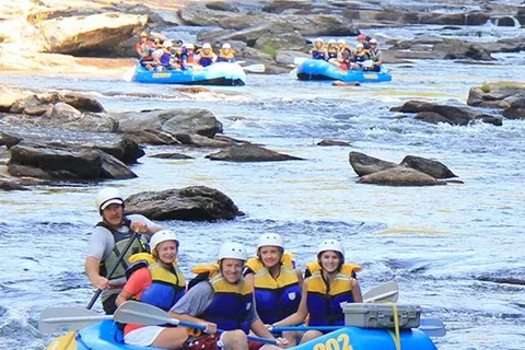 Kandy to Kithulgala White Water Rafting on the Kelani River