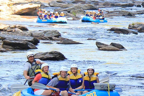 Kandy naar Kithulgala Wildwaterraften op de Kelani-rivier