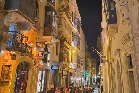 Valletta: Street Food Walking Tour with a Local Valletta Guided Food Walking Tour at Sunset