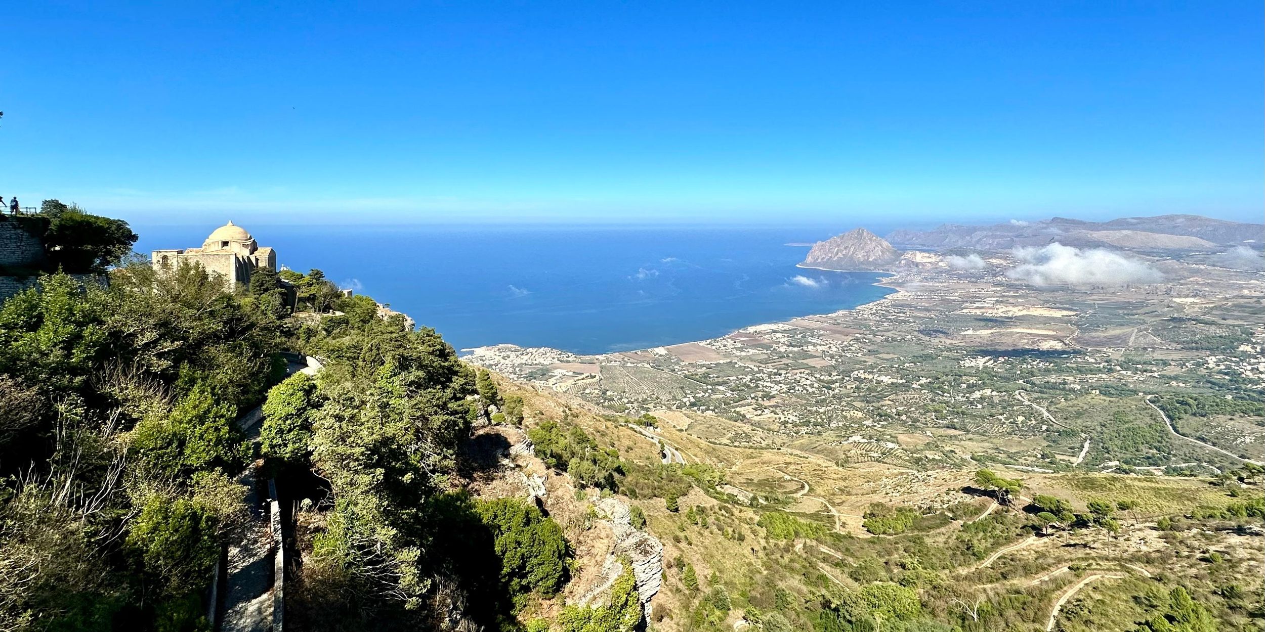 Ab Palermo: Private Tour nach Erice und Segesta mit Fahrer/Guide
