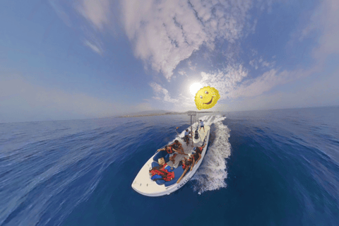 Parascending in Los Cristianos, Tenerife