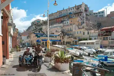 Marseille : visite touristique en side-car de 2 heures