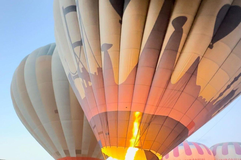 Antalya: Pamukkale Guided Tour With Optional Balloon Flight Pamukkale Balloon Only w/Transfer from Pamukkale Hotels