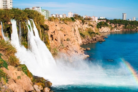 Antalya: Całodniowa wycieczka do trzech wodospadów z lunchemWycieczka z biletem wstępu i lunchem