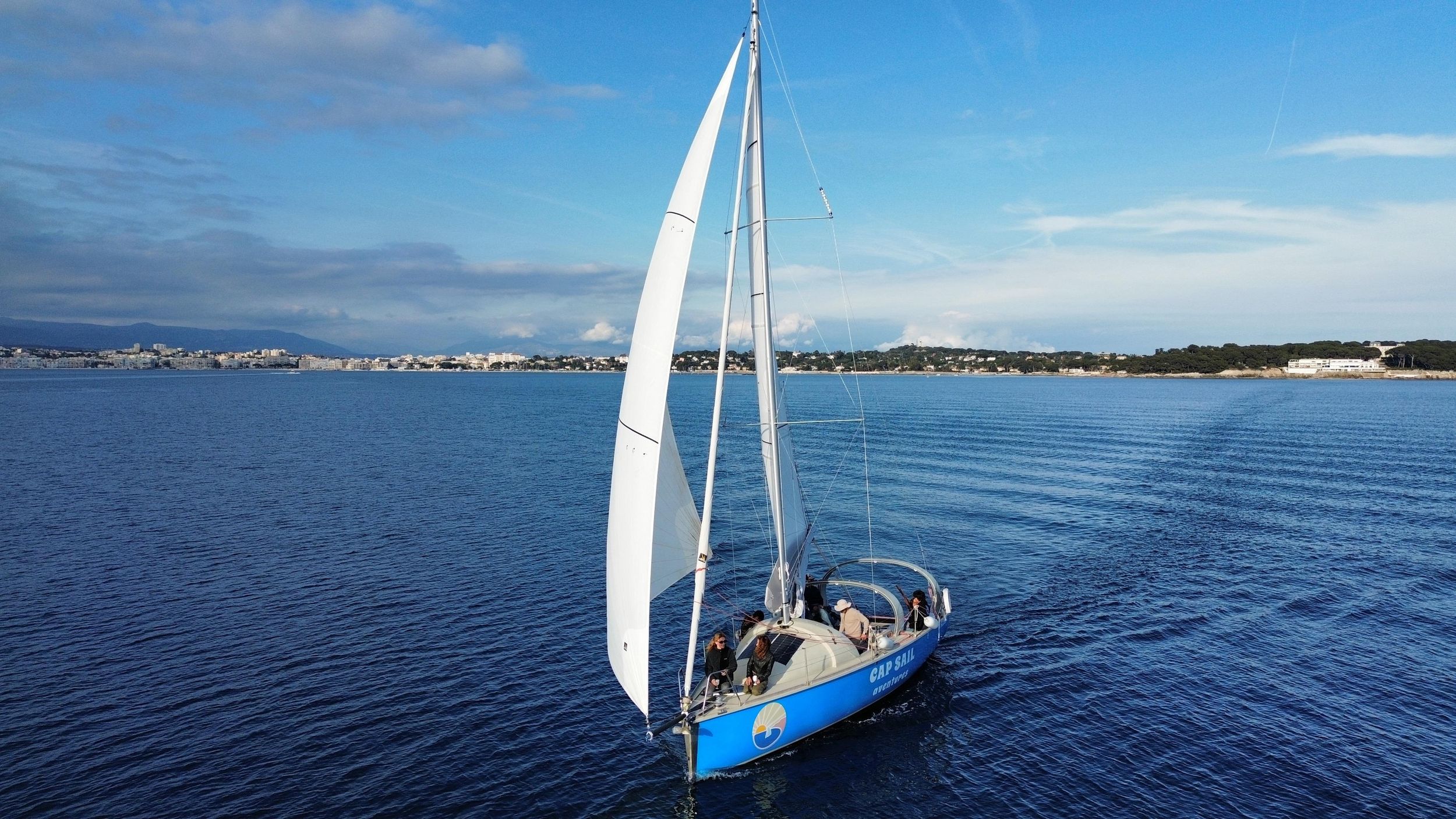 Segeltörn zu den Lérins-Inseln, Schnorcheln und Paddeln