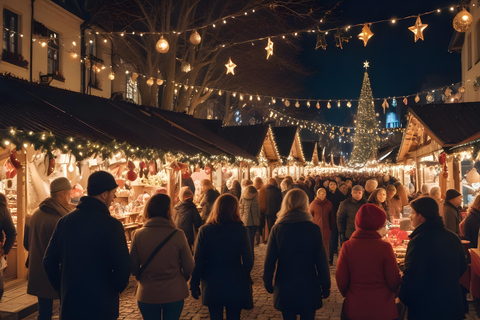 Från Paris: Colmar julmarknad &amp; stadsvandring på 2 dagar