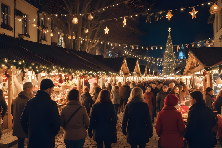 Z Paryża: Jarmark bożonarodzeniowy w Colmar i wycieczka po mieście w 2 dni