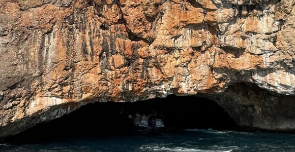 From Bijela: Group tour to Blue Cave & Submarine Tunnel