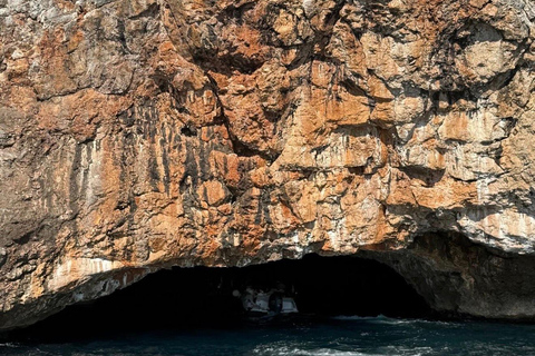 From Bijela: Group tour to Blue Cave & Submarine Tunnel