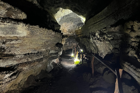 Santa Cruz: Epic Adventure with Lava Tubes and Giant Turtles Santa Cruz: Epic lava tunnel adventure and giant turtles