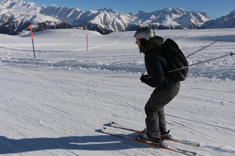 Zwitserland: Privé skitocht voor elk niveau6 uur durende tour van een halve dag