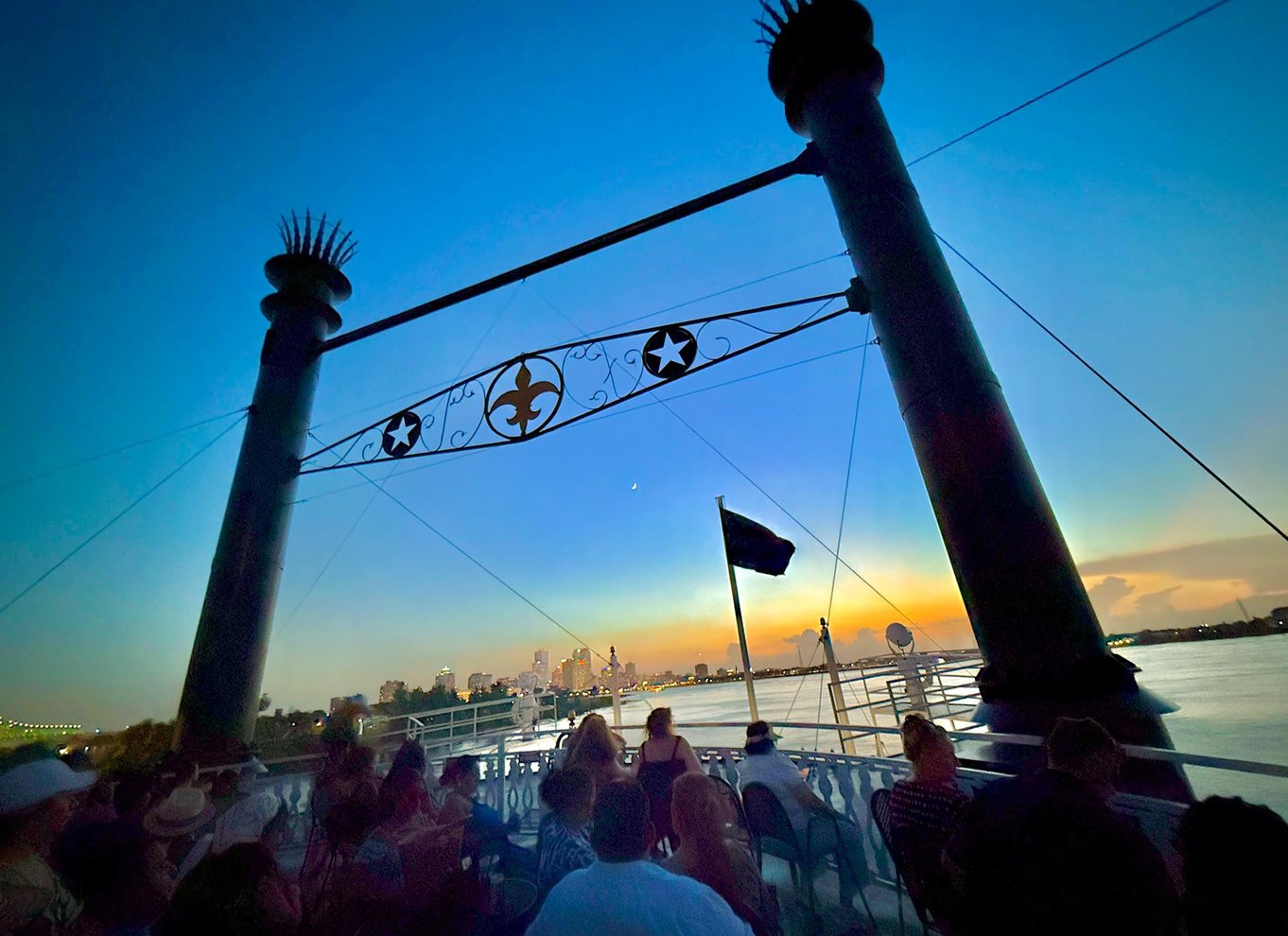 New Orleans: Aftensejlads med jazz + valgfri middag