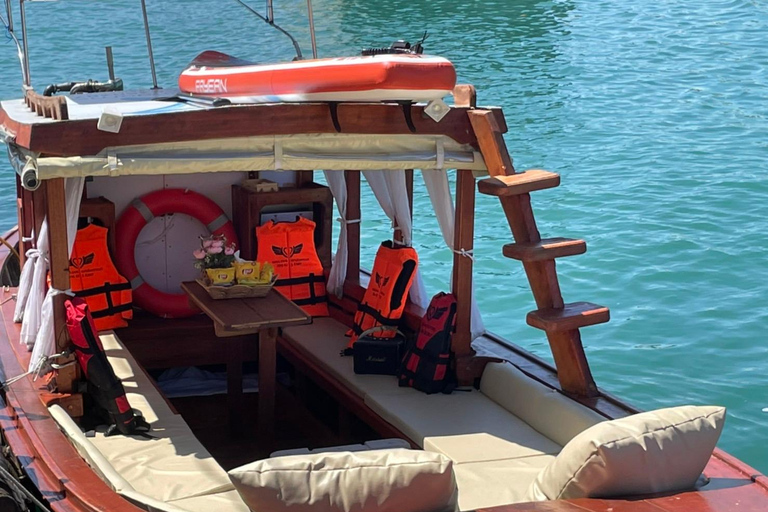 Phuket: Coral Island Luxury Long Tail Boat Half-Day Tour Shared Tour With Hotel Pickup